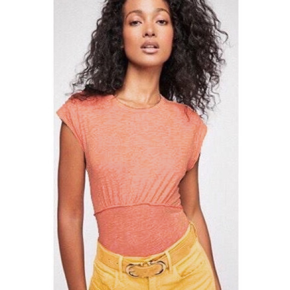 Free People Summers Here Muscle Tee